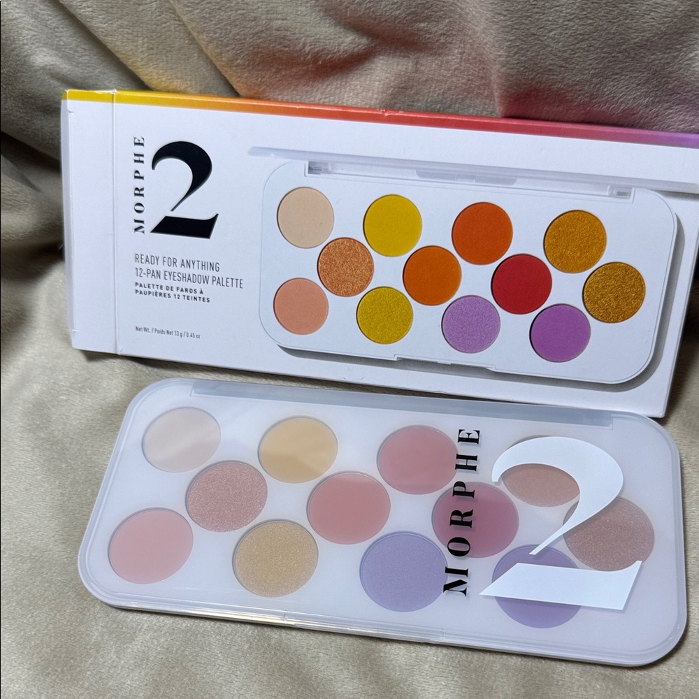 Morphe 2 Vibrant 12-Pan Eyeshadow Palette NIB